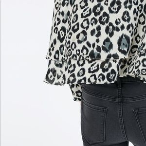 Leopard Print Blouse